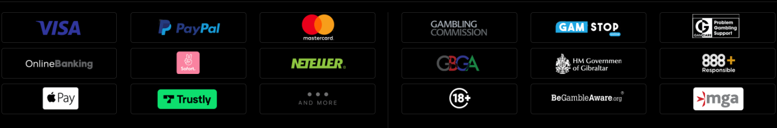 888sports payment methods